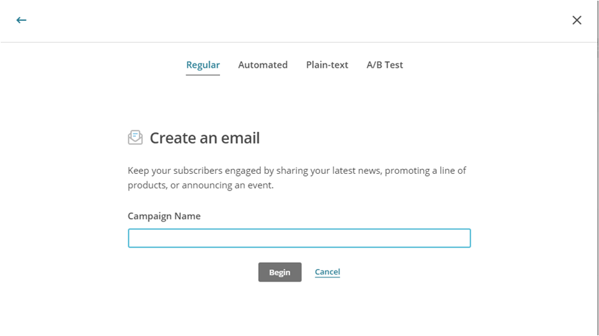 輸入Campaign Name 輸入Campaign Name
