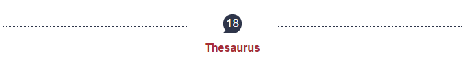 18Thesaurus 18Thesaurus
